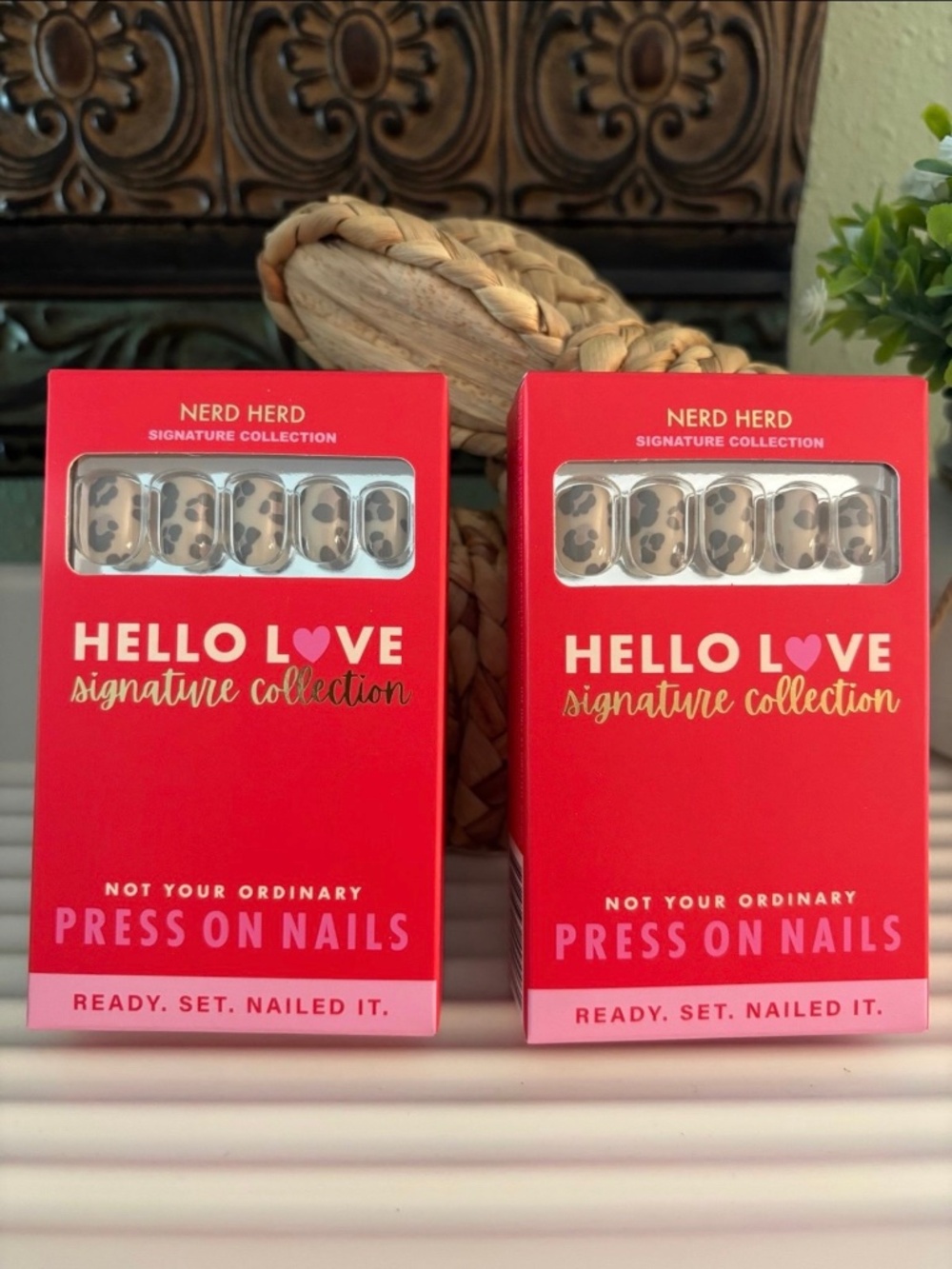 Hello Love “Nerd Herd” Signature Collection Press On Nails- set of 2